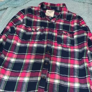 Abercrombie and Fitch flannel